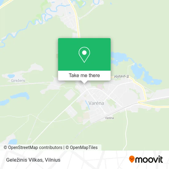 Карта Geležinis Vilkas