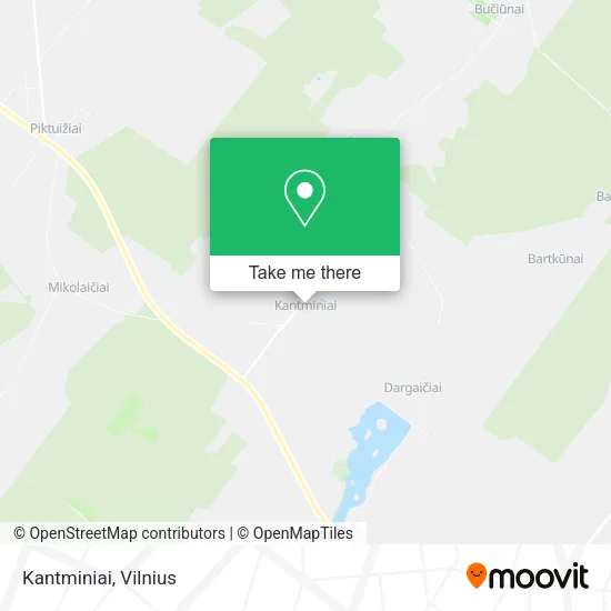 Карта Kantminiai