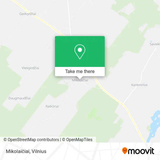 Карта Mikolaičiai