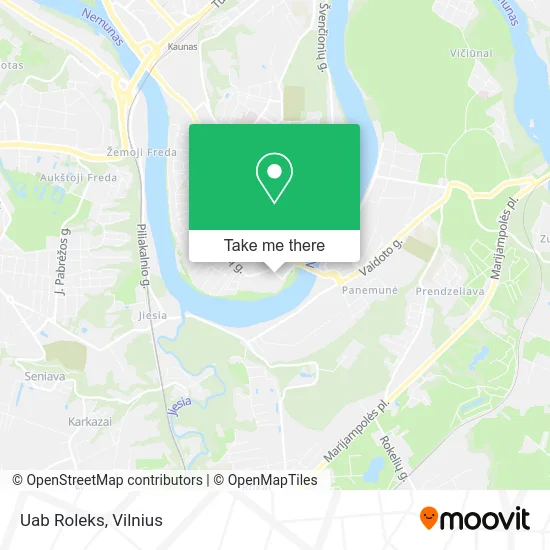 Карта Uab Roleks