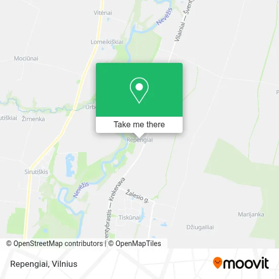 Repengiai map