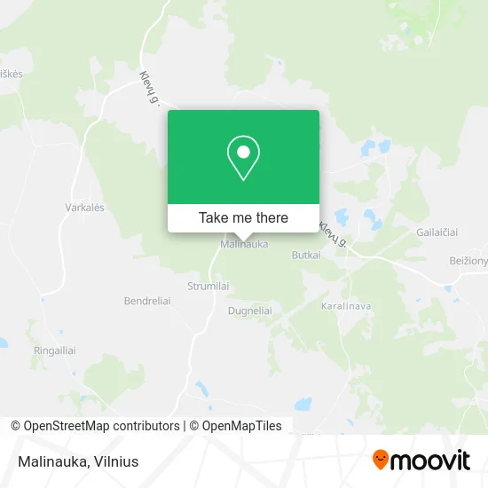 Карта Malinauka