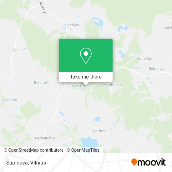 Карта Šapinava