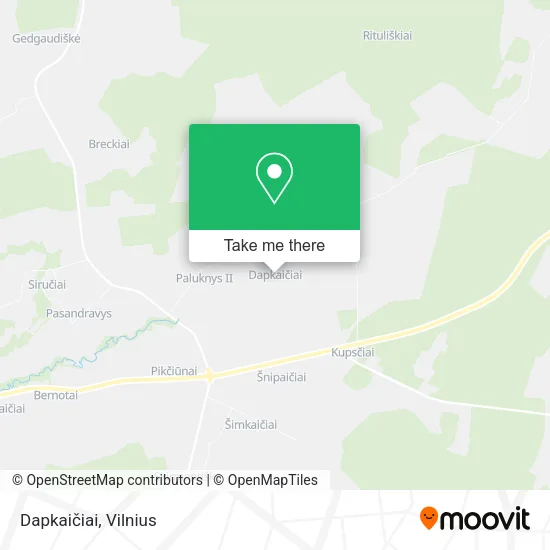 Карта Dapkaičiai