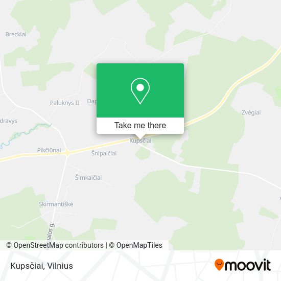 Карта Kupsčiai