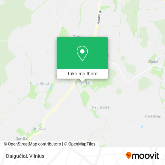 Карта Daigučiai