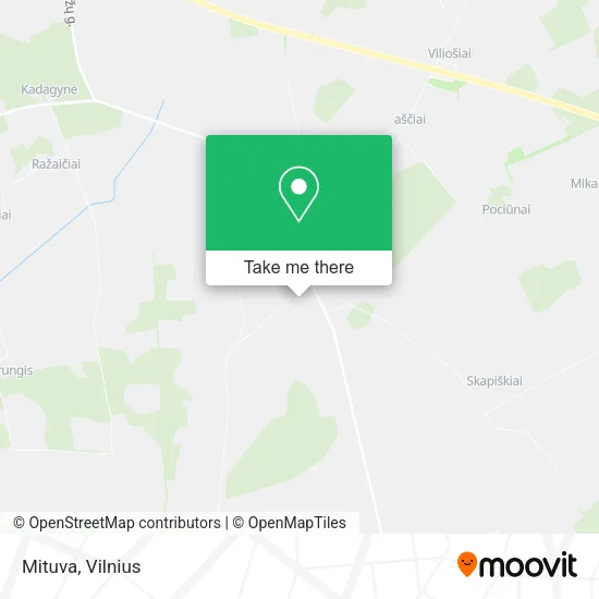 Карта Mituva