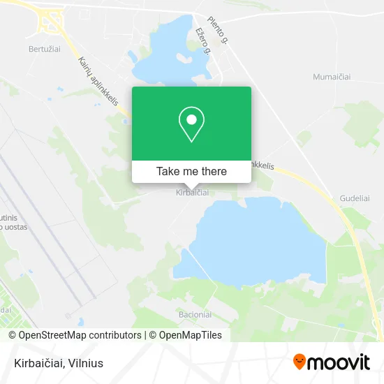 Карта Kirbaičiai