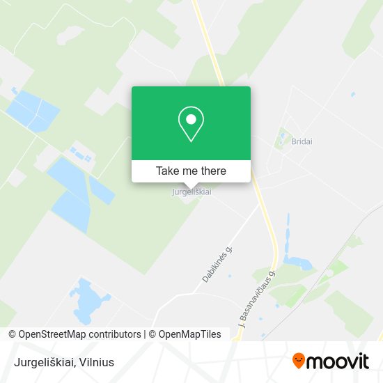 Карта Jurgeliškiai