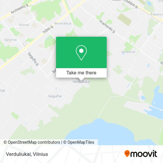 Карта Verduliukai