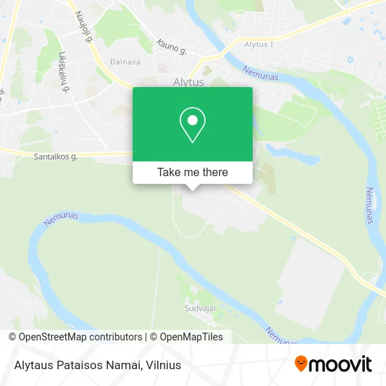 Карта Alytaus Pataisos Namai