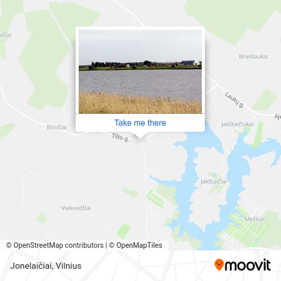 Карта Jonelaičiai