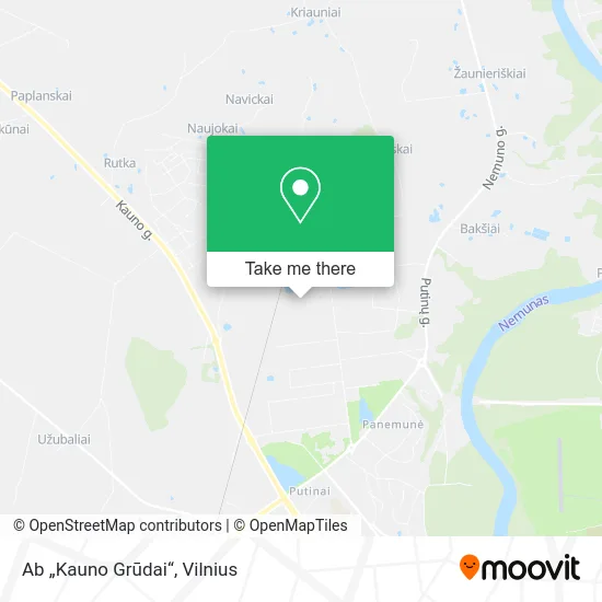 Карта Ab „Kauno Grūdai“
