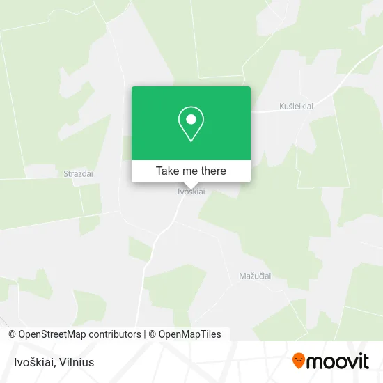 Карта Ivoškiai