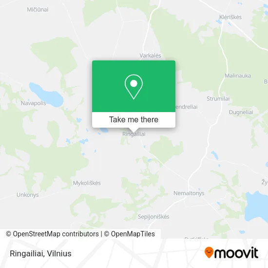 Карта Ringailiai