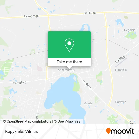 Карта Kepyklėlė