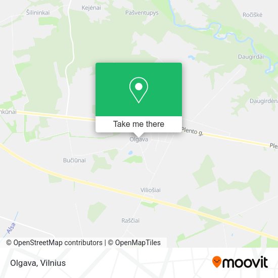 Карта Olgava