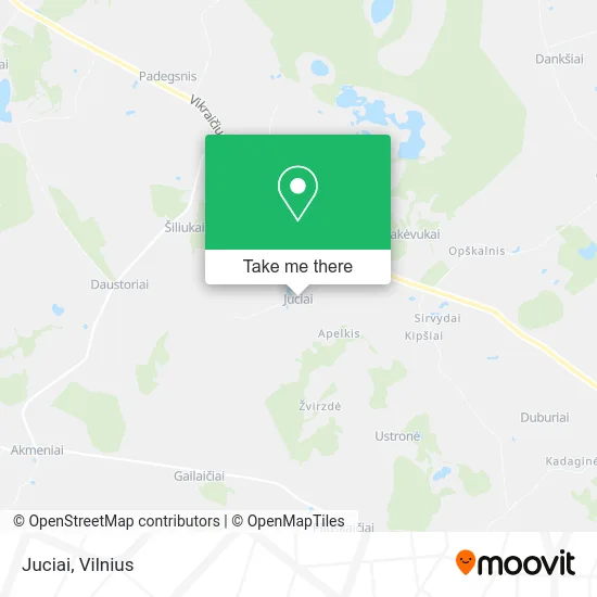 Карта Juciai