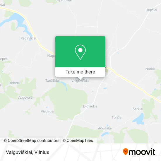Карта Vaiguviškiai