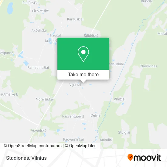 Карта Stadionas
