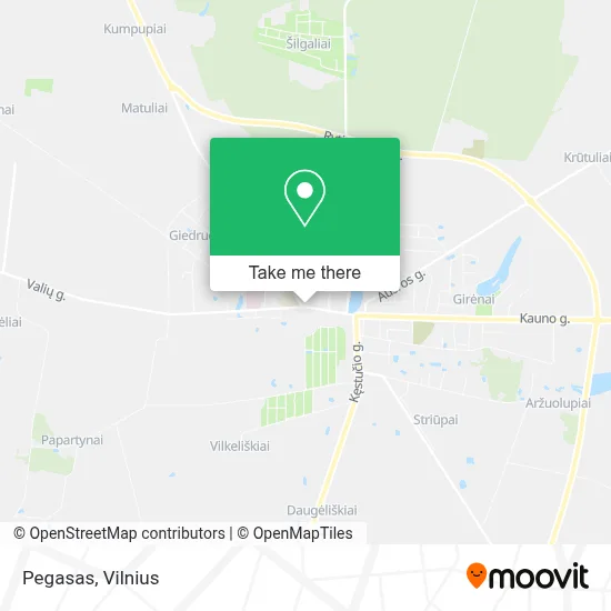 Pegasas map