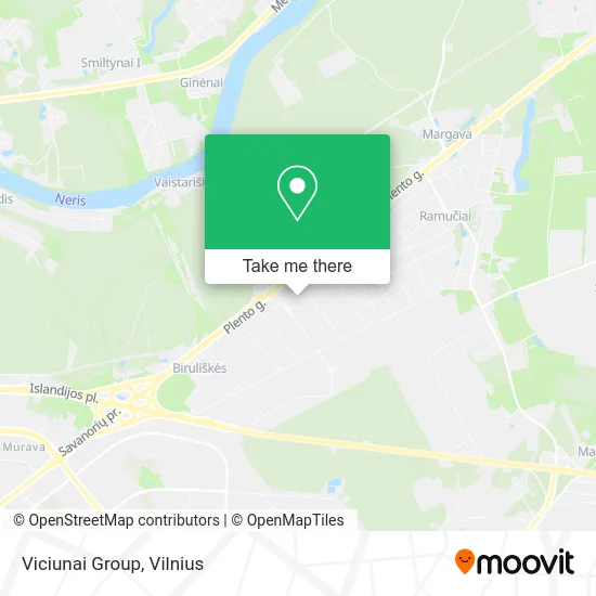 Карта Viciunai Group