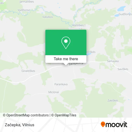 Карта Začepka
