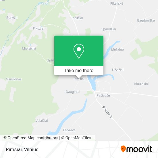 Карта Rimšiai