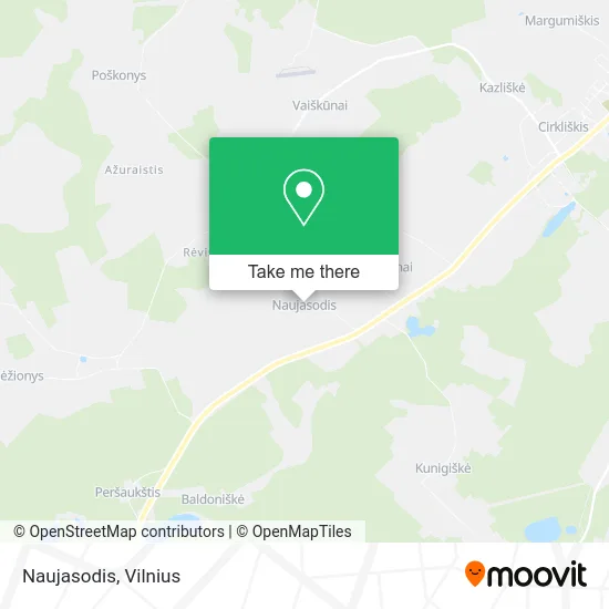 Карта Naujasodis