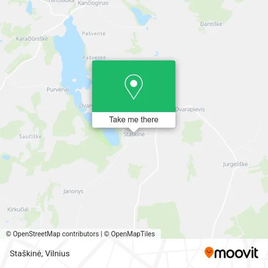 Карта Staškinė