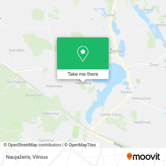 Карта Naujažeris