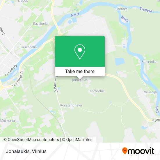 Карта Jonalaukis