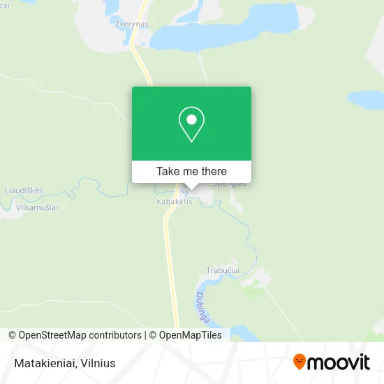 Карта Matakieniai