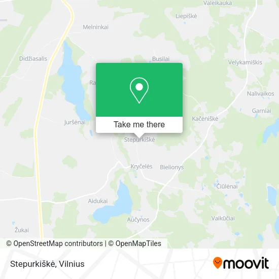 Карта Stepurkiškė