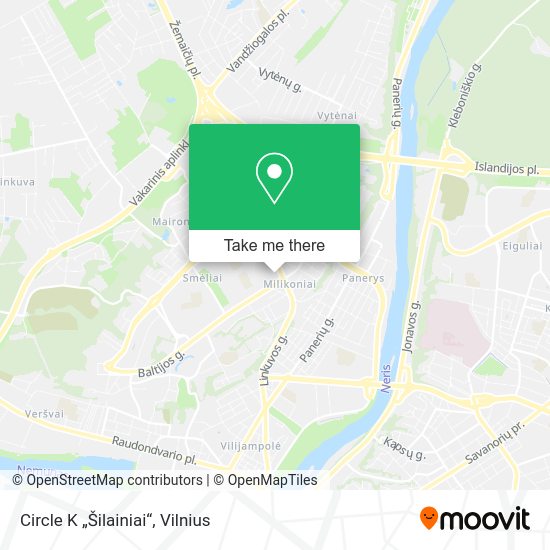 Карта Circle K „Šilainiai“