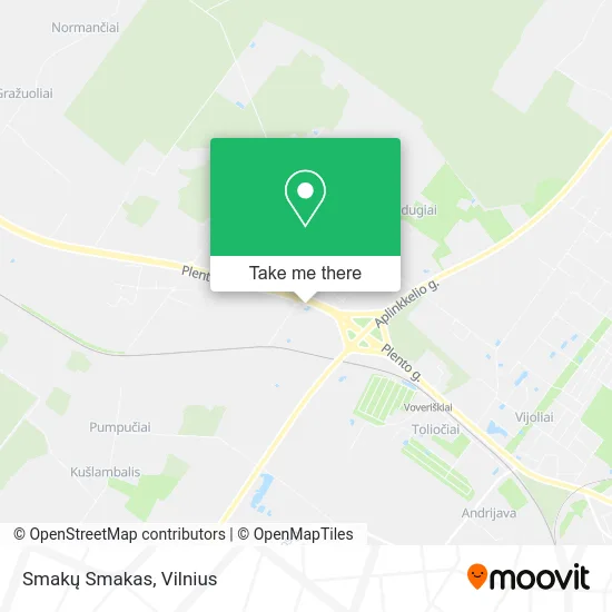 Карта Smakų Smakas