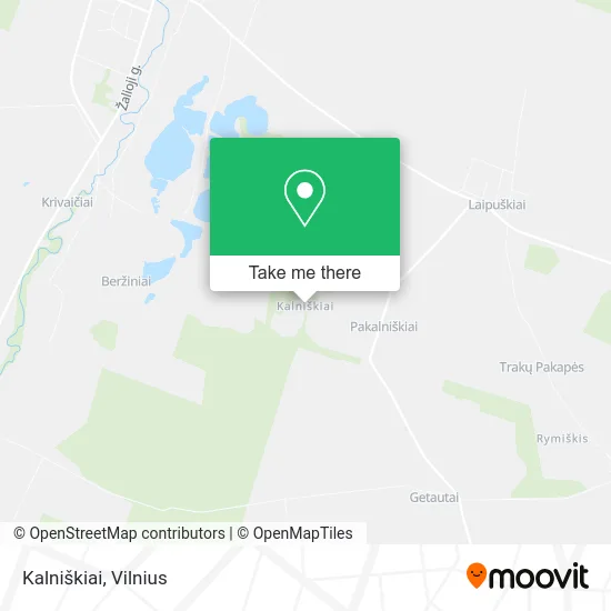 Карта Kalniškiai