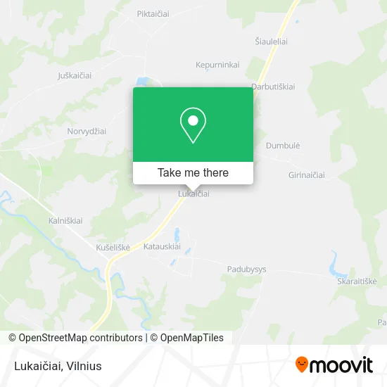 Карта Lukaičiai