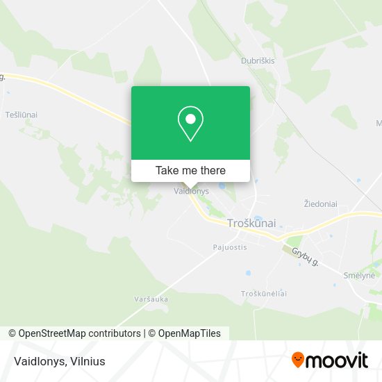 Карта Vaidlonys