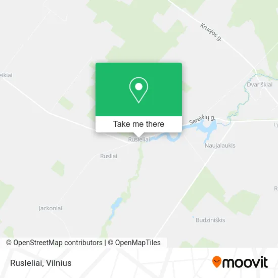 Карта Rusleliai