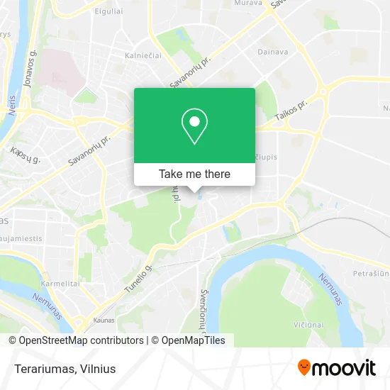 Карта Terariumas