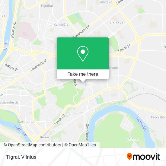 Карта Tigrai
