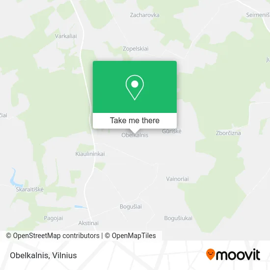 Карта Obelkalnis