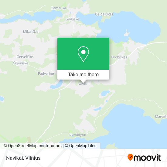 Карта Navikai