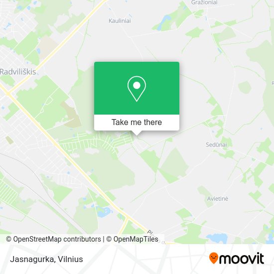 Карта Jasnagurka