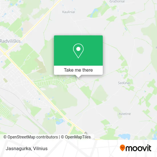 Карта Jasnagurka