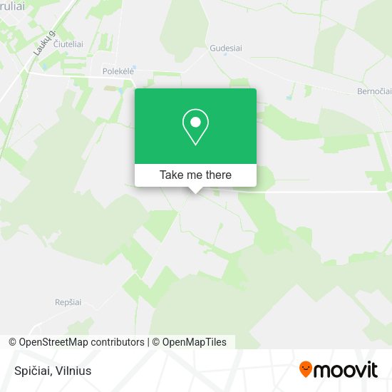Карта Spičiai