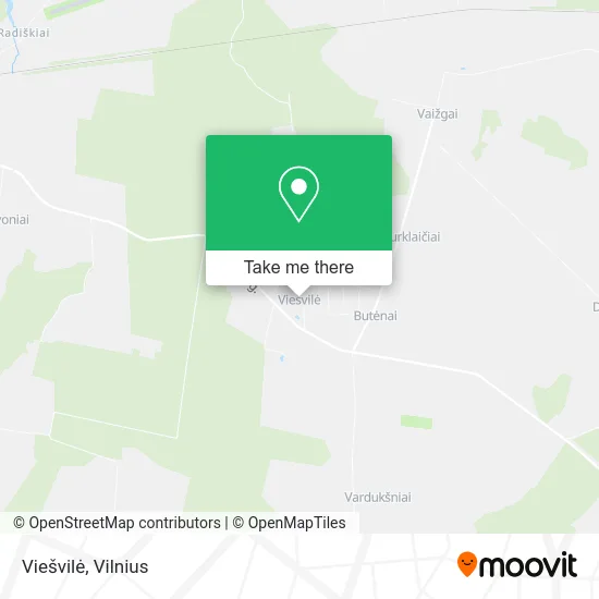 Карта Viešvilė