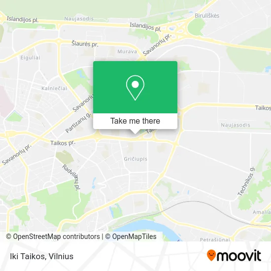 Карта Iki Taikos