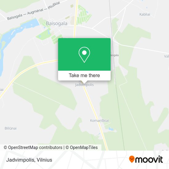Карта Jadvimpolis